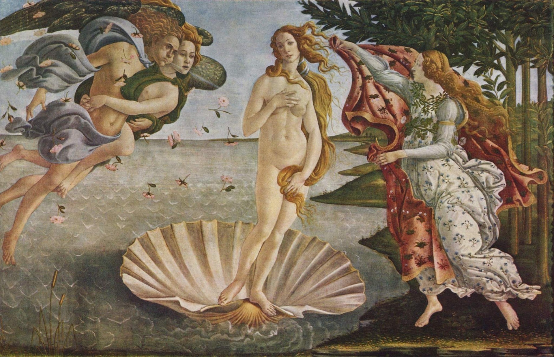 Birth of Venus Painting